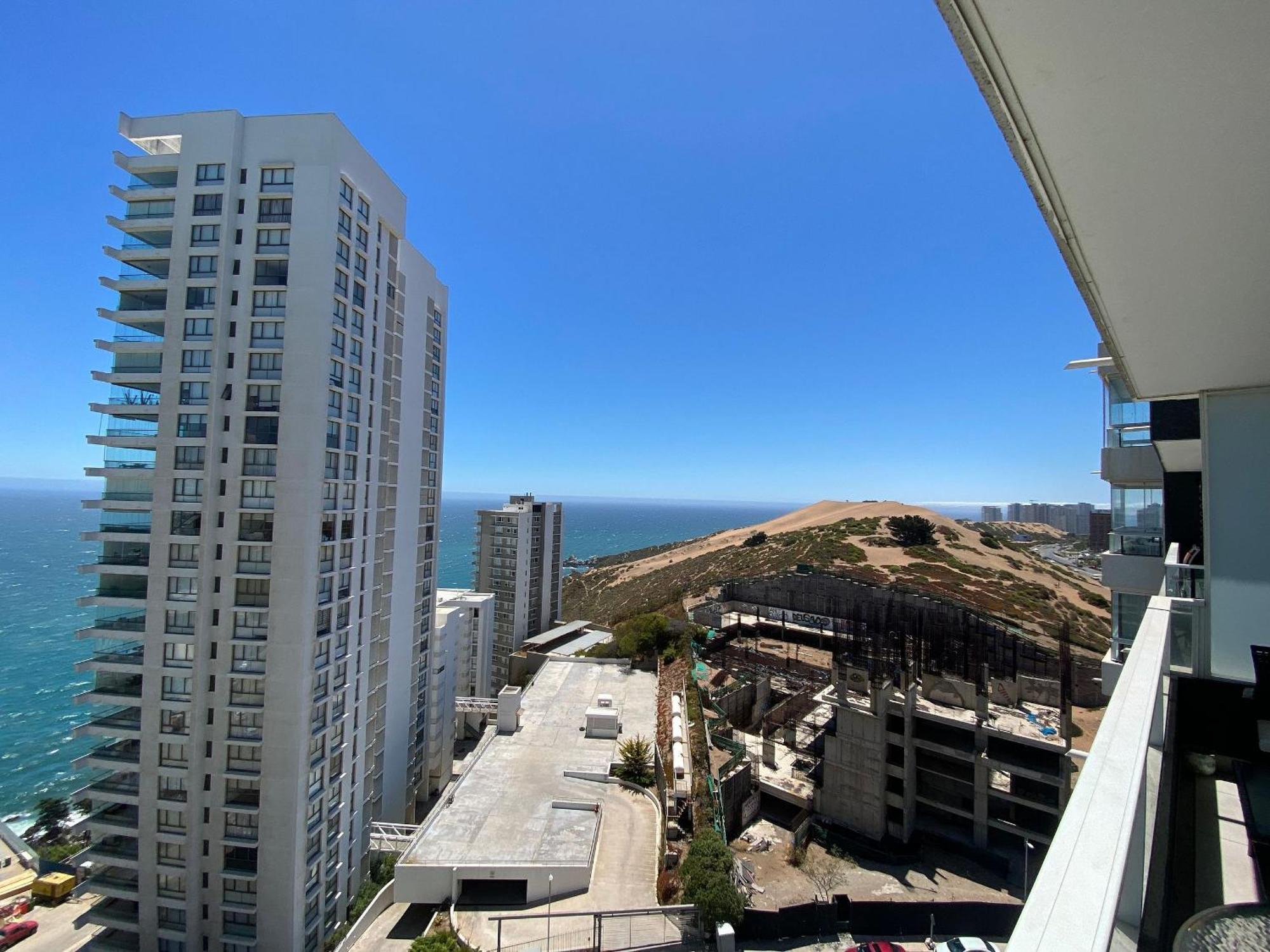 Apartamento Moderno Departamento Vista Al Mar En Renaca Norte